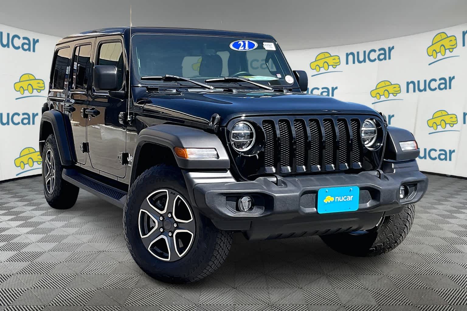 used 2021 Jeep Wrangler car, priced at $31,797