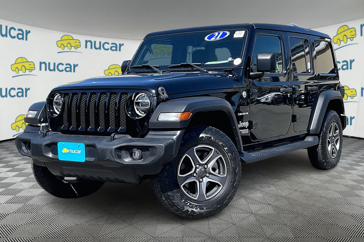 used 2021 Jeep Wrangler car, priced at $31,797