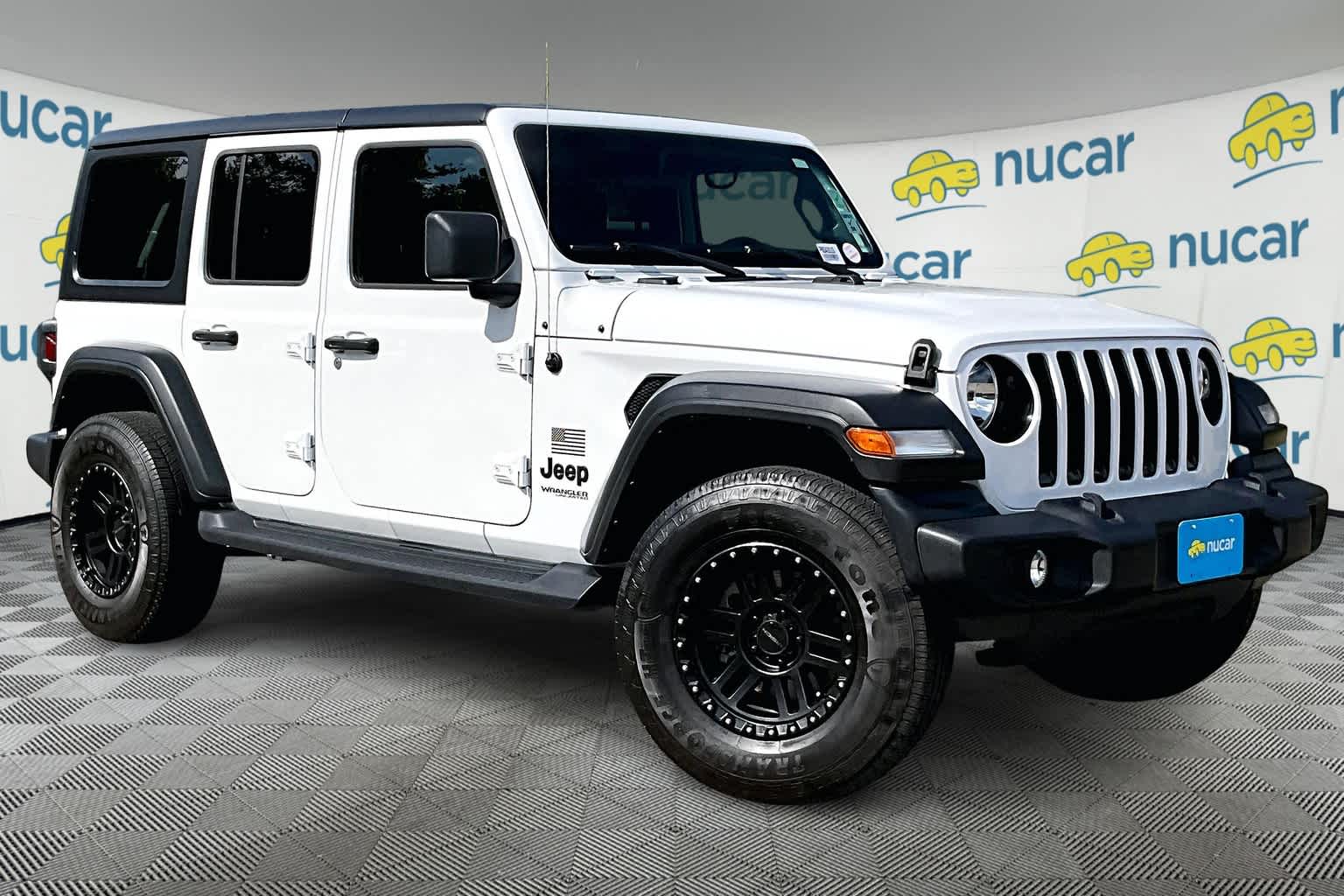 used 2021 Jeep Wrangler car, priced at $34,277