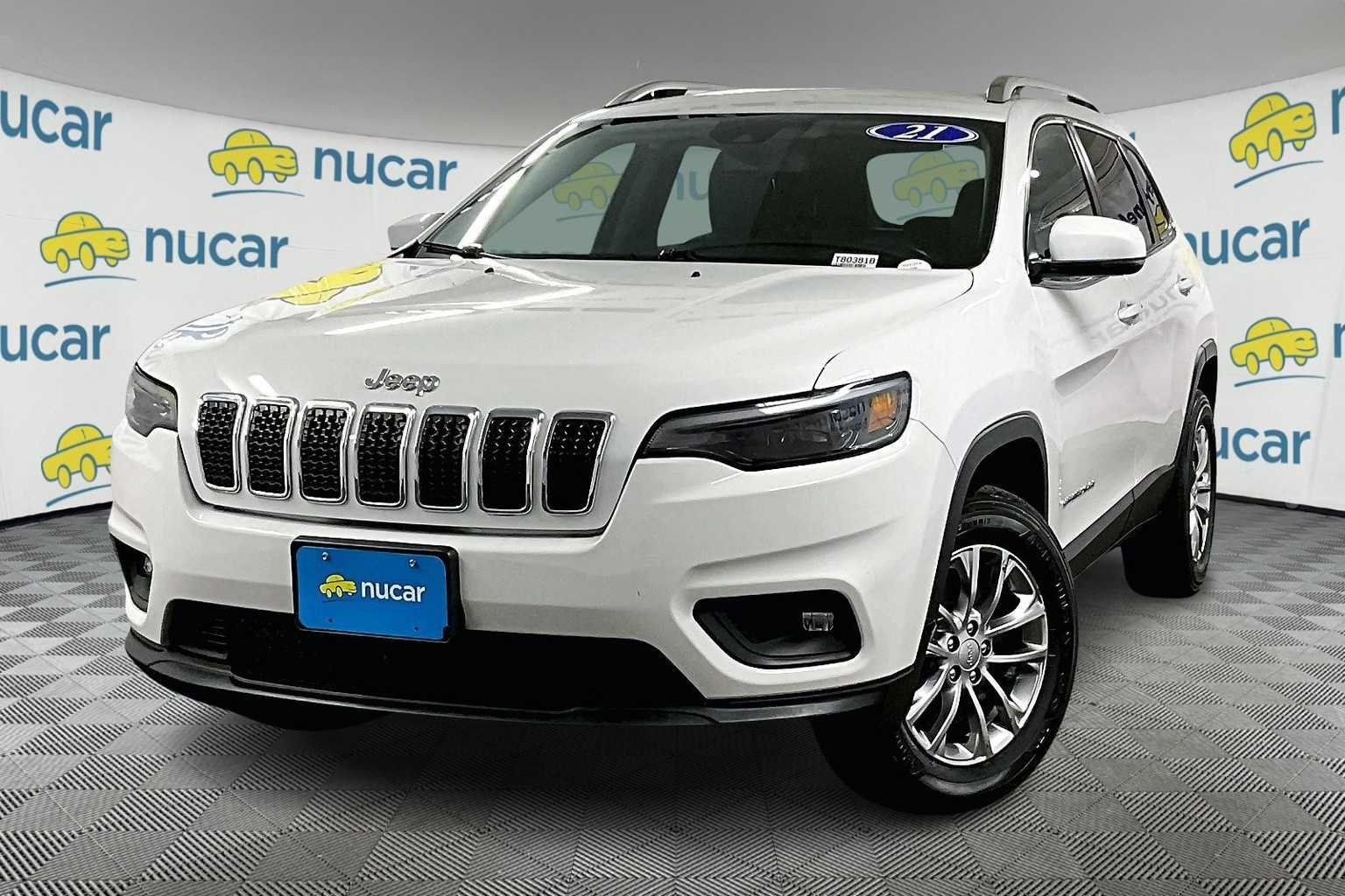 used 2021 Jeep Cherokee car, priced at $18,488