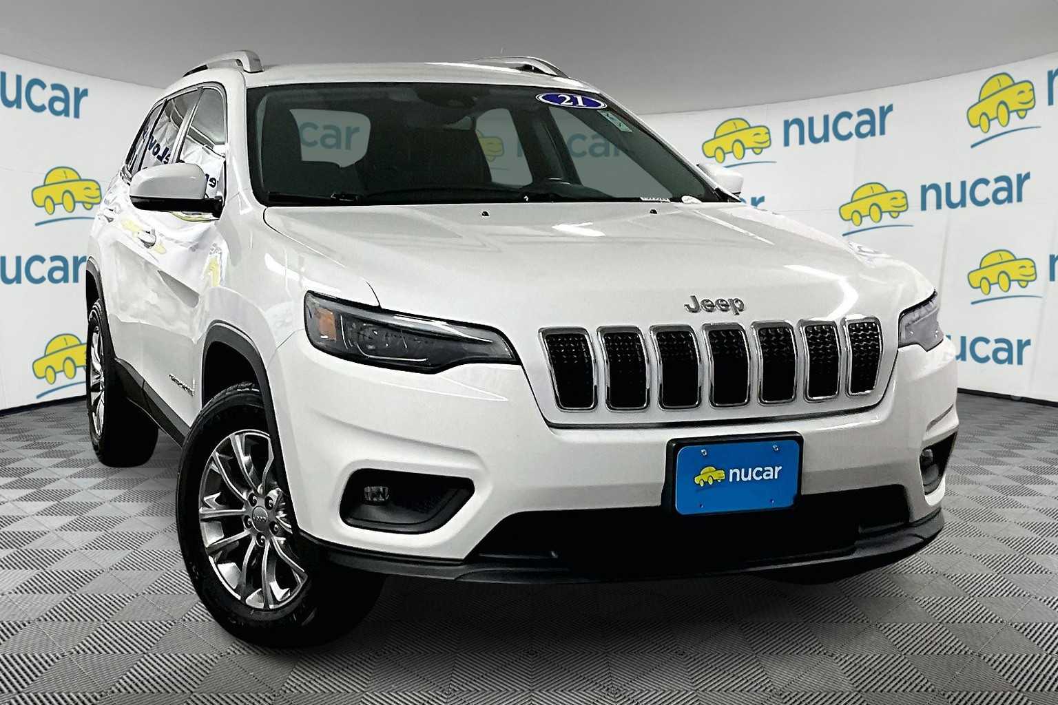 used 2021 Jeep Cherokee car, priced at $18,488