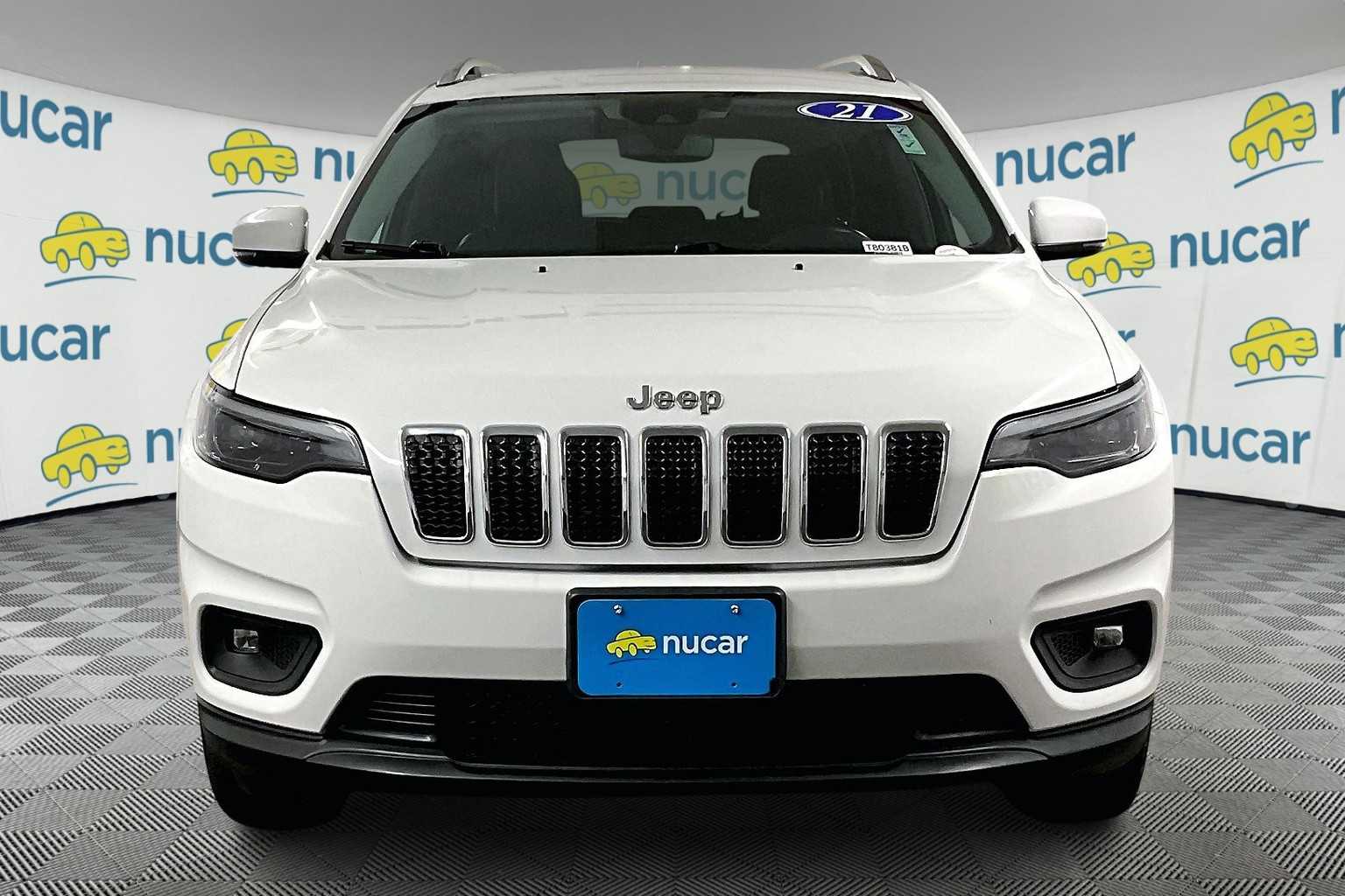 used 2021 Jeep Cherokee car, priced at $18,488