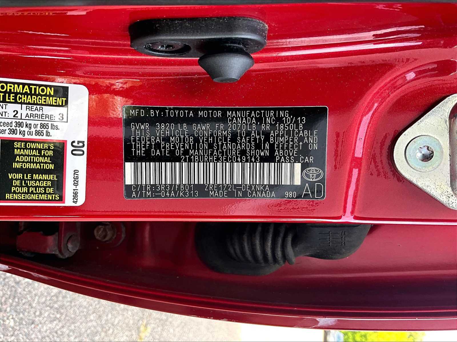 used 2014 Toyota Corolla car, priced at $12,195