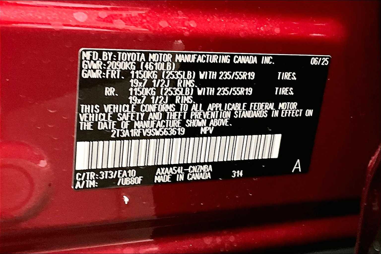 new 2025 Toyota RAV4 car, priced at $38,219