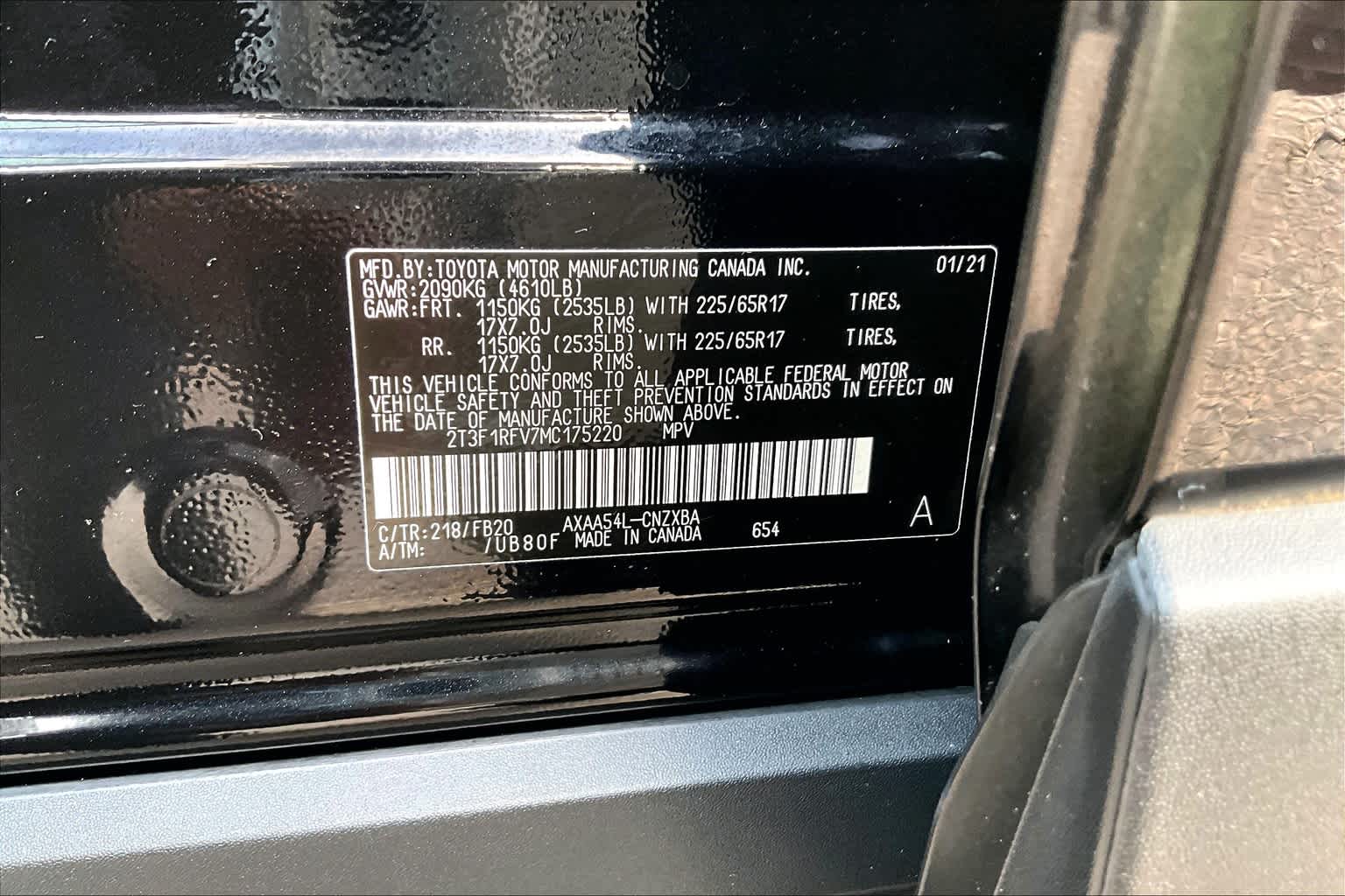 used 2021 Toyota RAV4 car, priced at $26,677