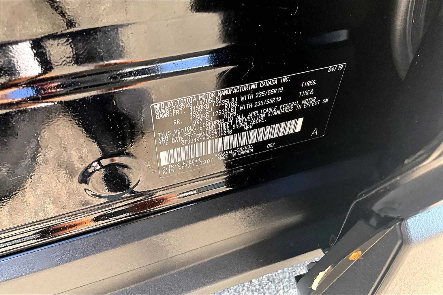 used 2019 Toyota RAV4 car, priced at $26,998