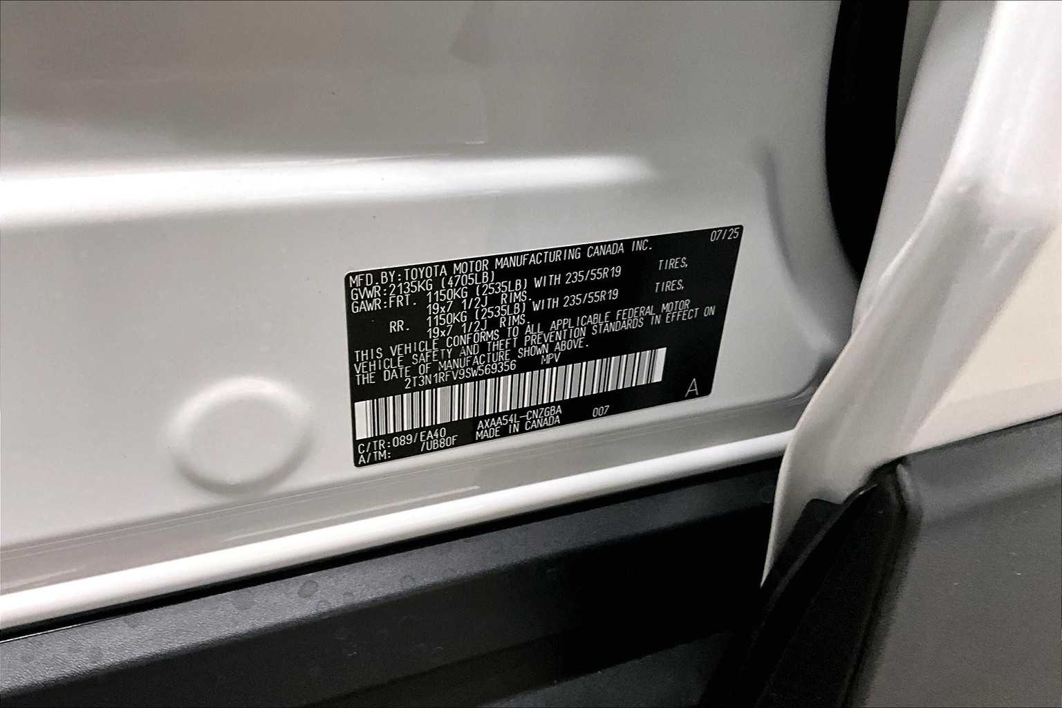 new 2025 Toyota RAV4 car, priced at $41,619
