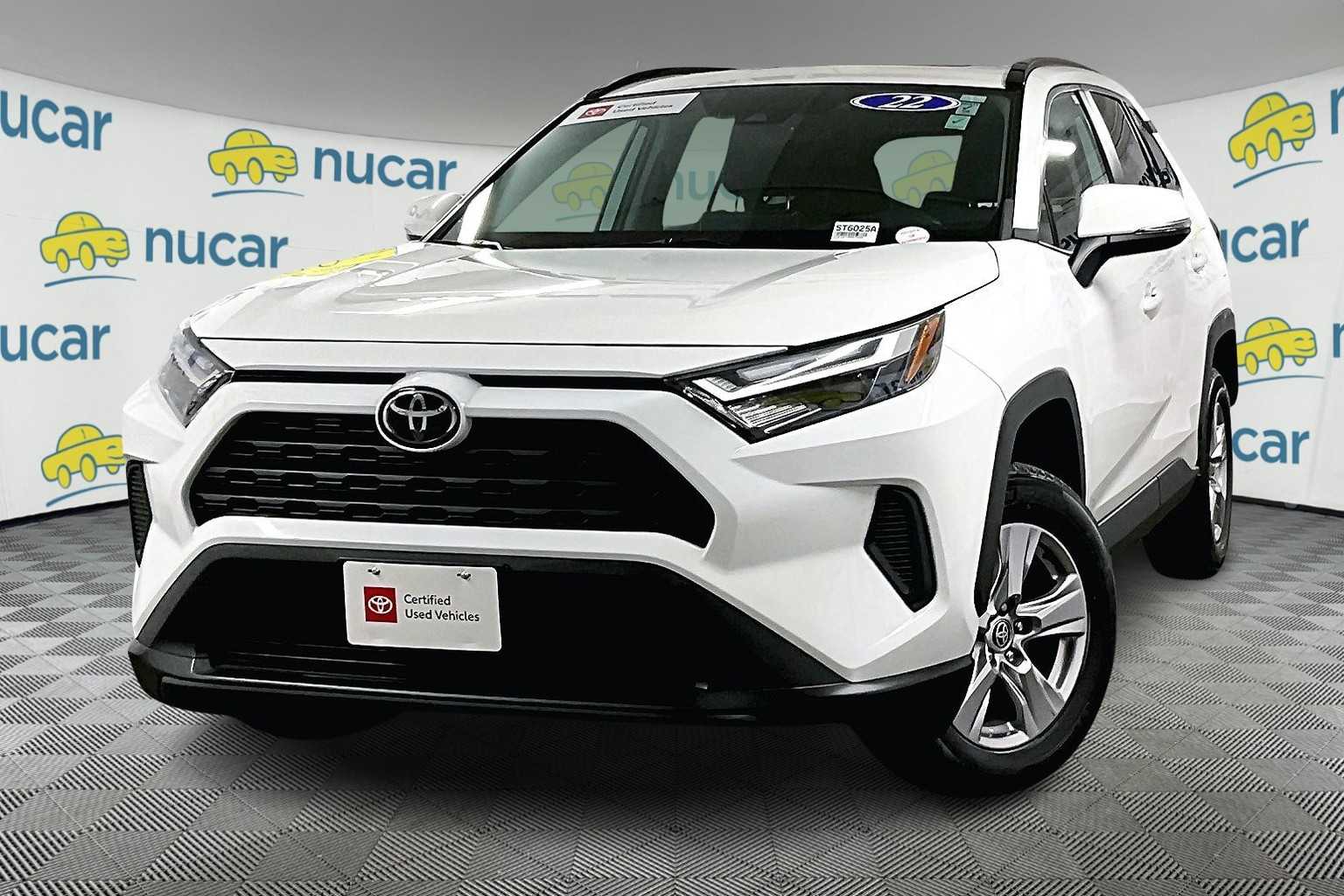 used 2022 Toyota RAV4 car, priced at $28,588