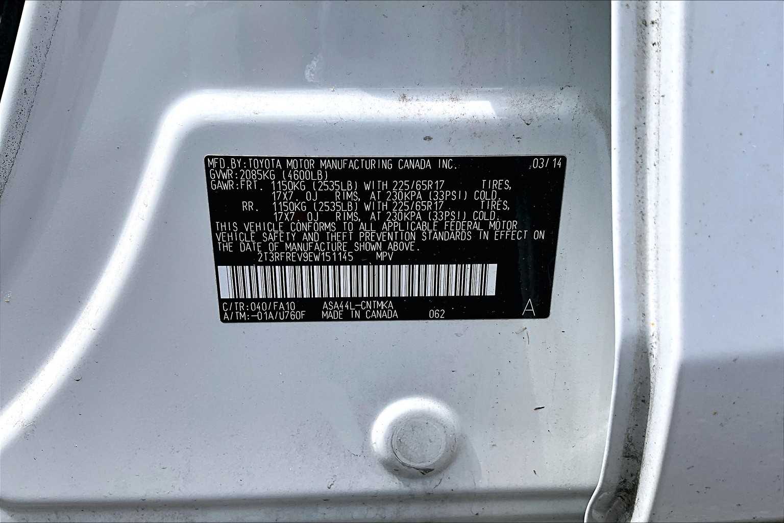 used 2014 Toyota RAV4 car, priced at $15,824