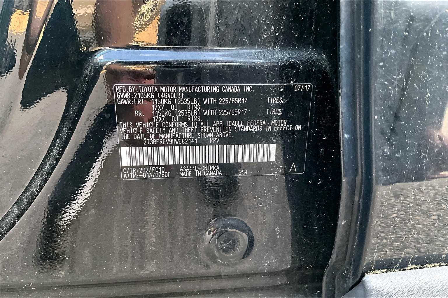 used 2017 Toyota RAV4 car, priced at $18,087