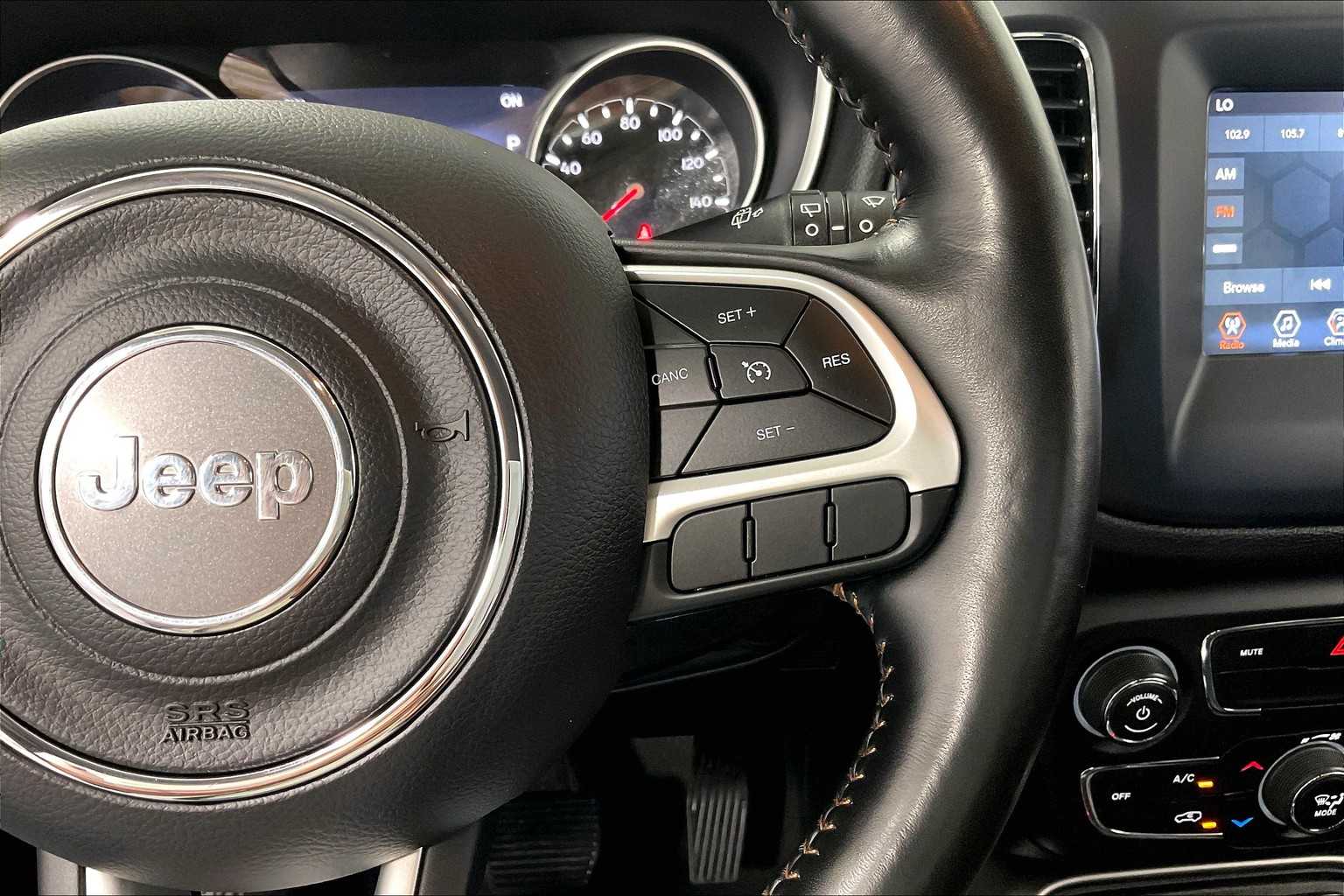 used 2021 Jeep Compass car, priced at $22,340
