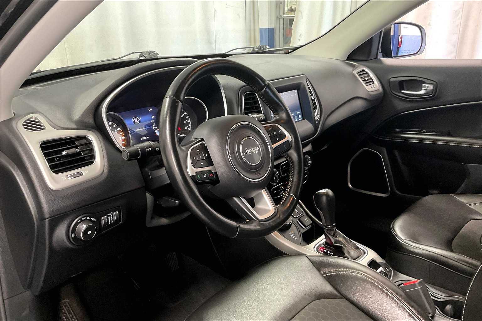 used 2021 Jeep Compass car, priced at $22,340