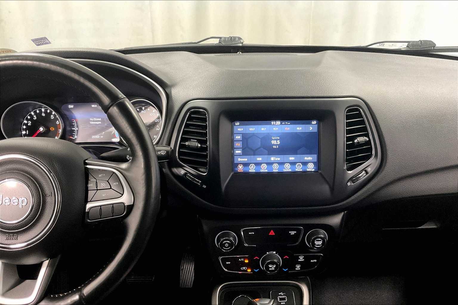 used 2021 Jeep Compass car, priced at $22,340