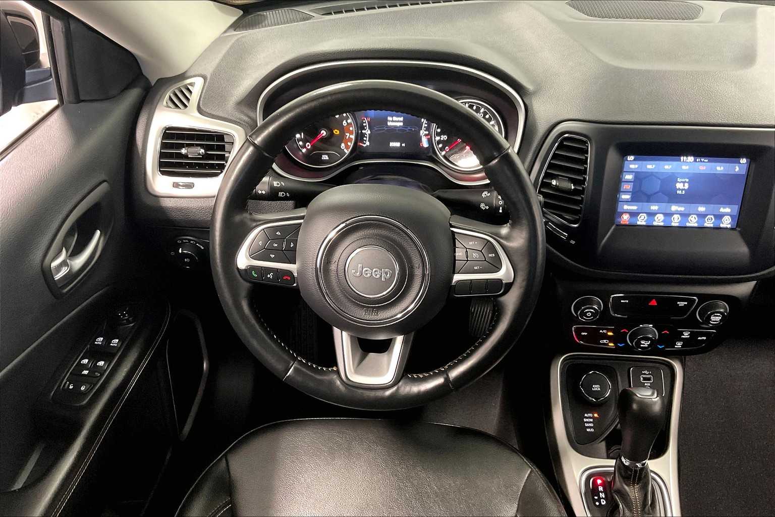 used 2021 Jeep Compass car, priced at $22,340