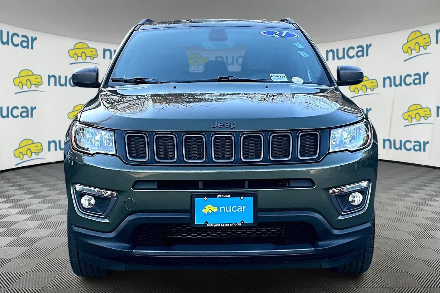 used 2021 Jeep Compass car, priced at $22,777