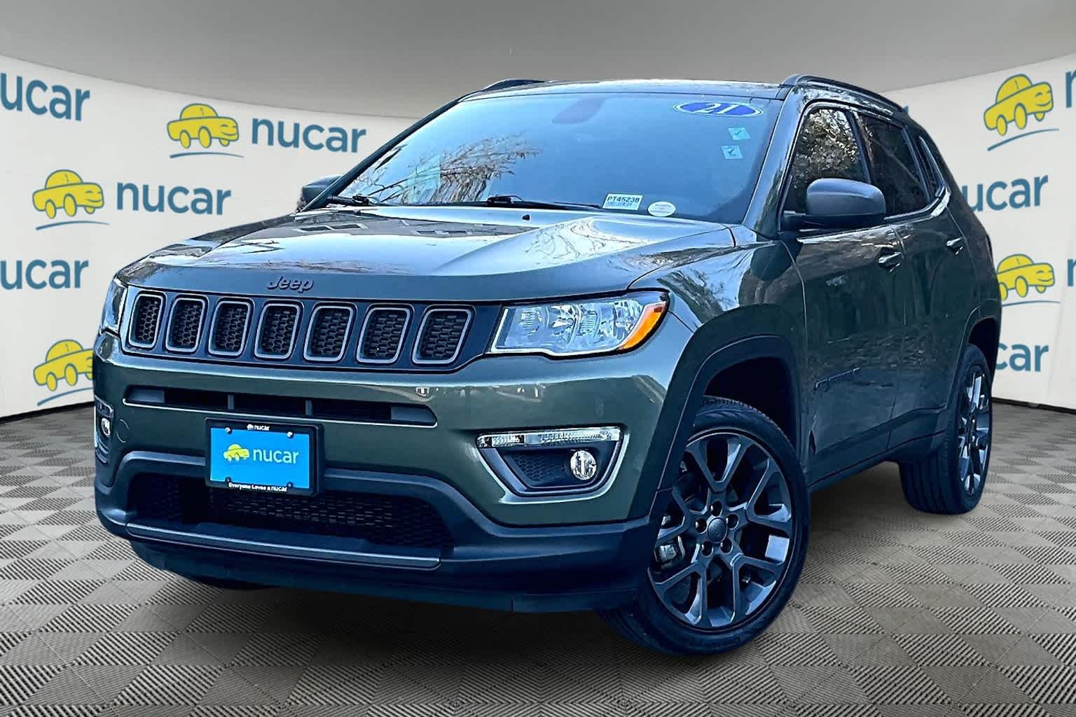 used 2021 Jeep Compass car, priced at $22,777