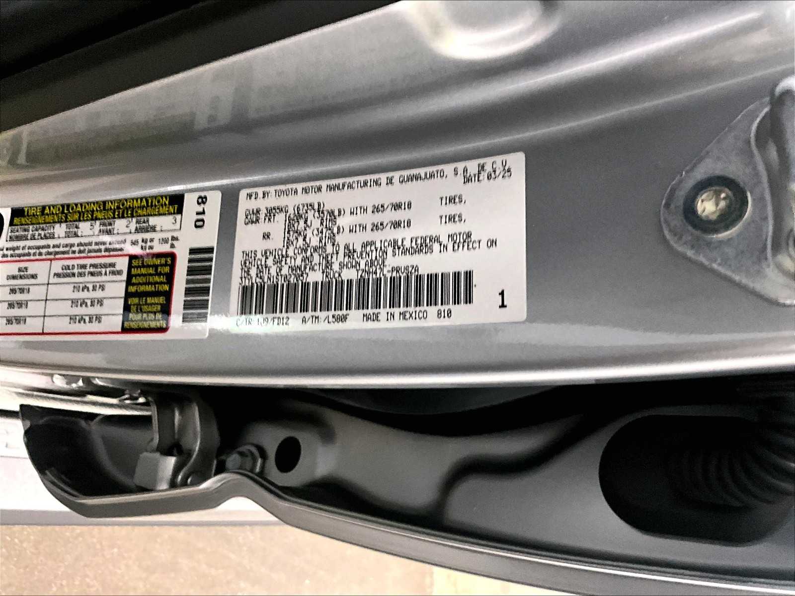 new 2025 Toyota Tacoma car, priced at $52,749