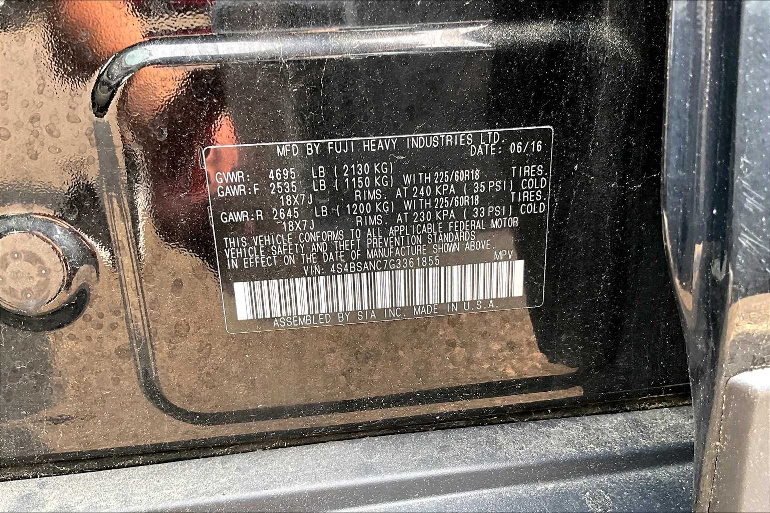 used 2016 Subaru Outback car, priced at $13,342