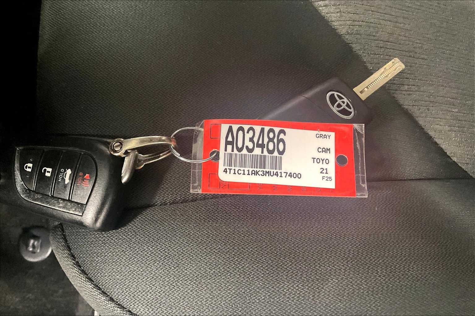 used 2021 Toyota Camry car, priced at $21,477