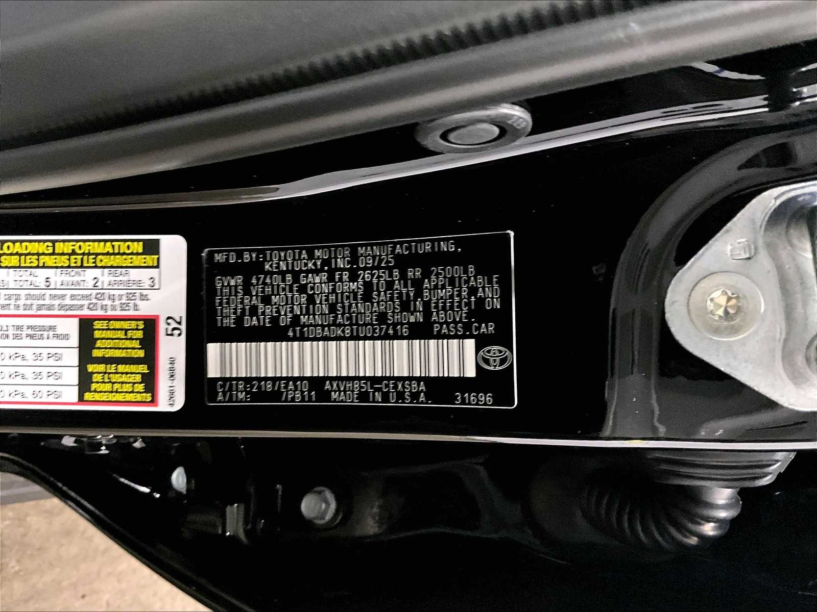 new 2026 Toyota Camry car, priced at $32,988