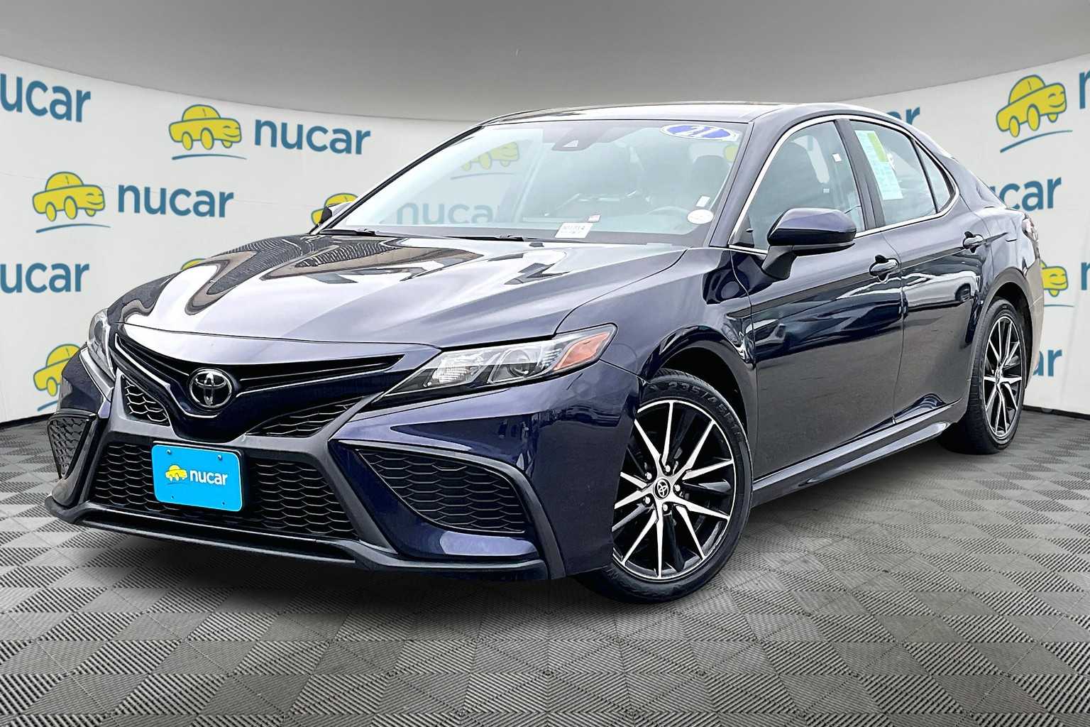 used 2021 Toyota Camry car, priced at $21,388