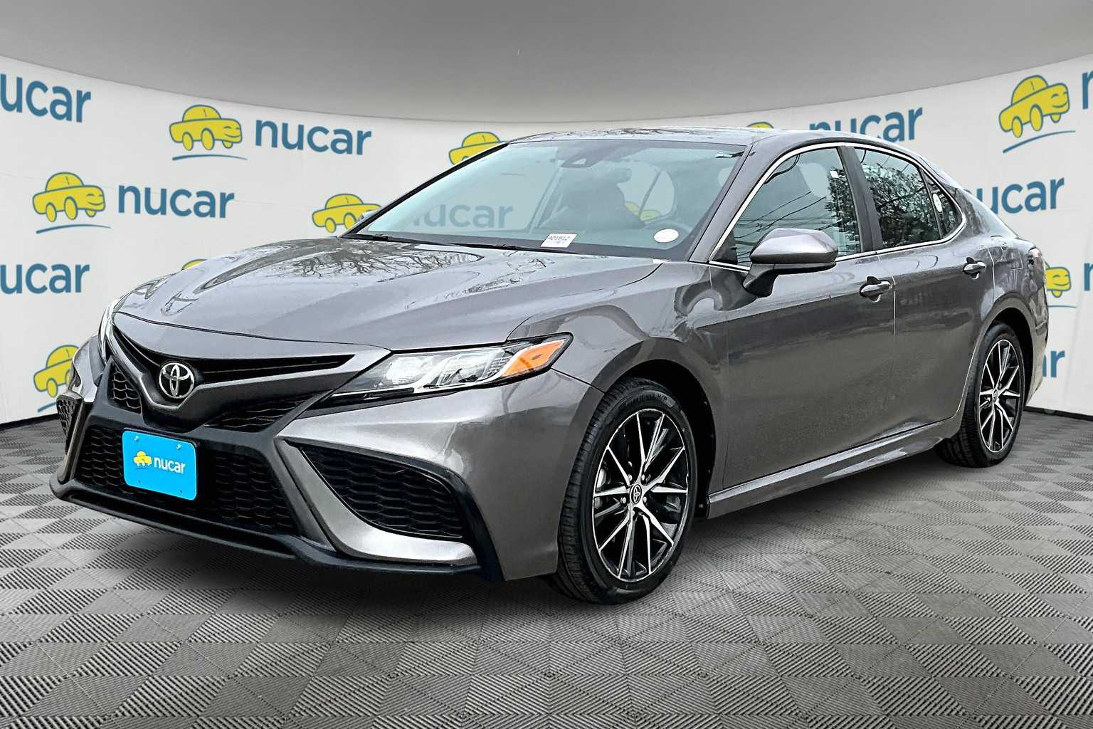 used 2021 Toyota Camry car, priced at $21,377