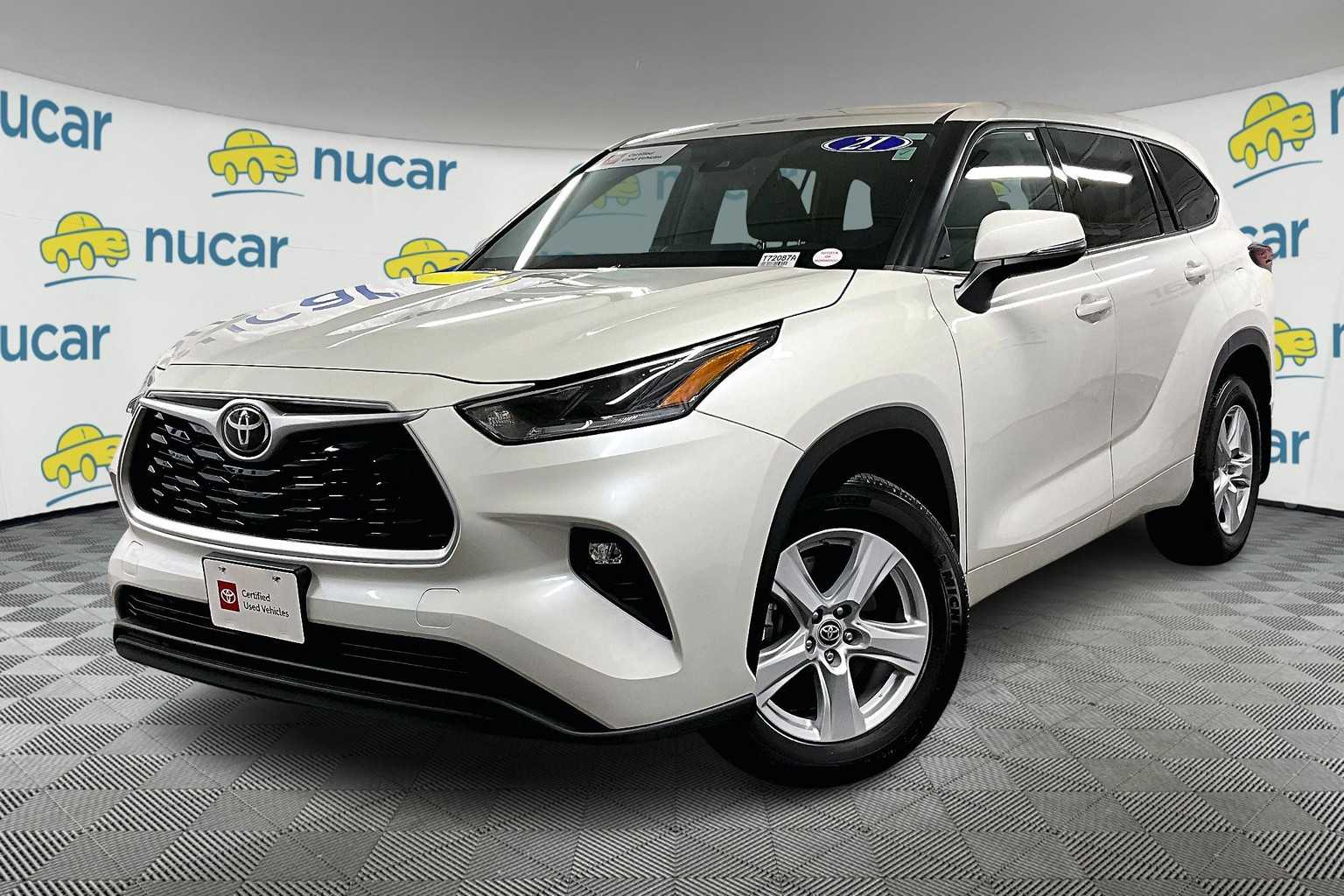 used 2021 Toyota Highlander car, priced at $31,688