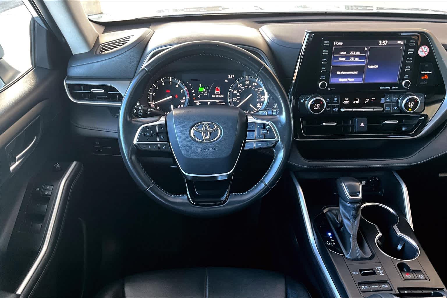 used 2021 Toyota Highlander car, priced at $31,687