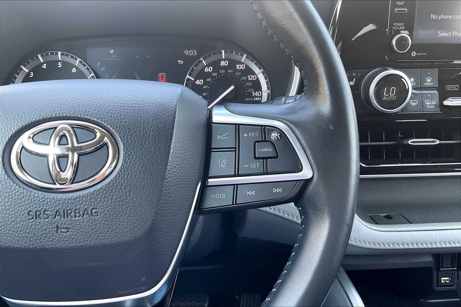 used 2021 Toyota Highlander car, priced at $34,575