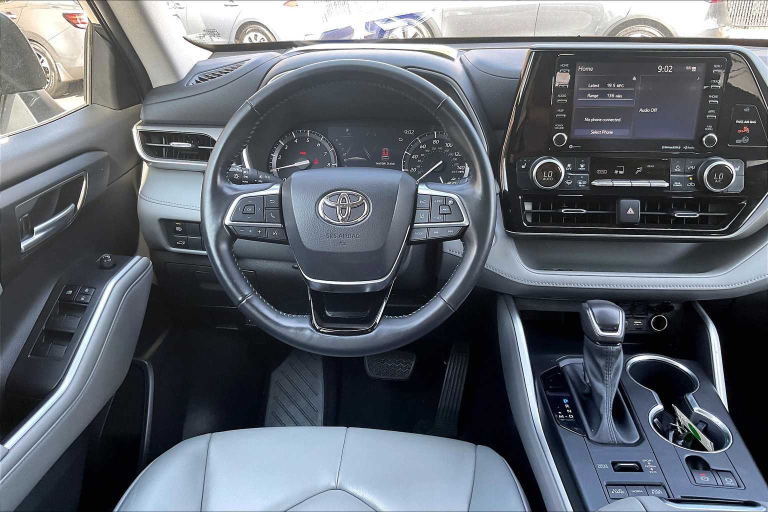 used 2021 Toyota Highlander car, priced at $34,575