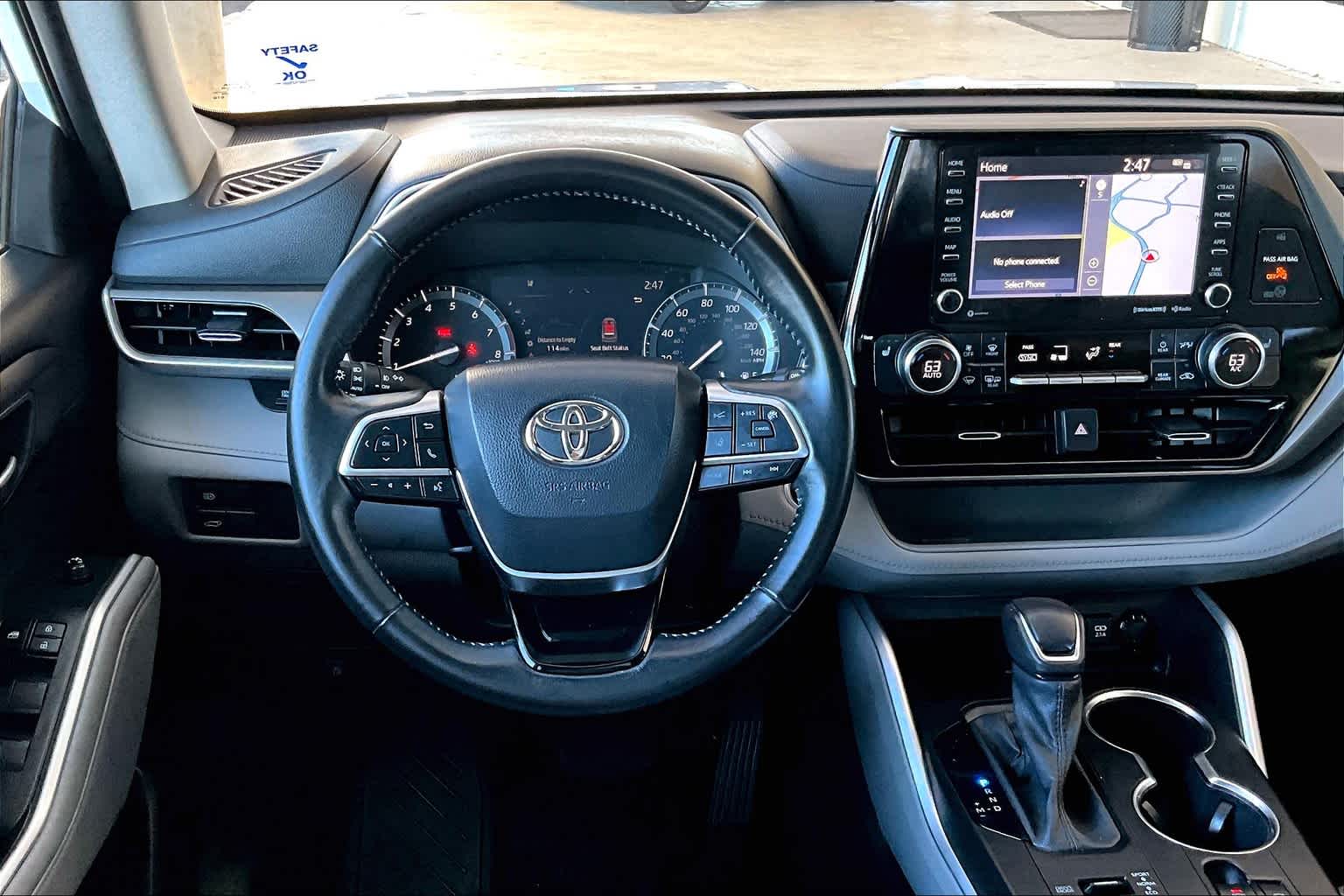 used 2021 Toyota Highlander car, priced at $33,847