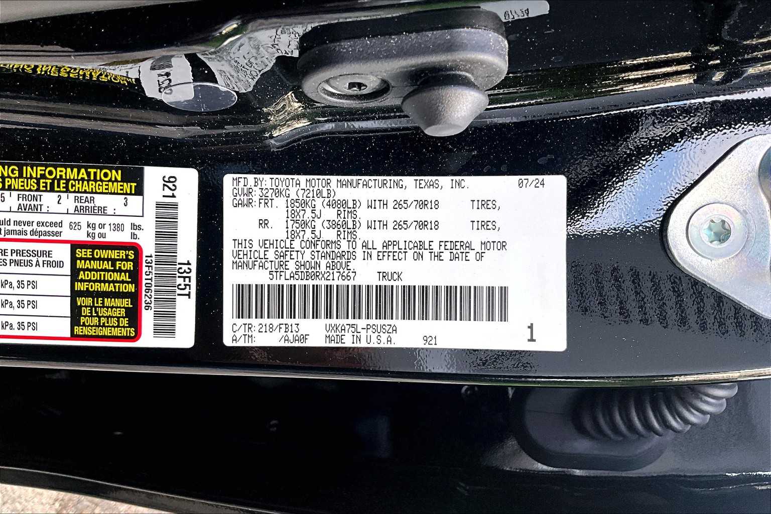 used 2024 Toyota Tundra car, priced at $46,888