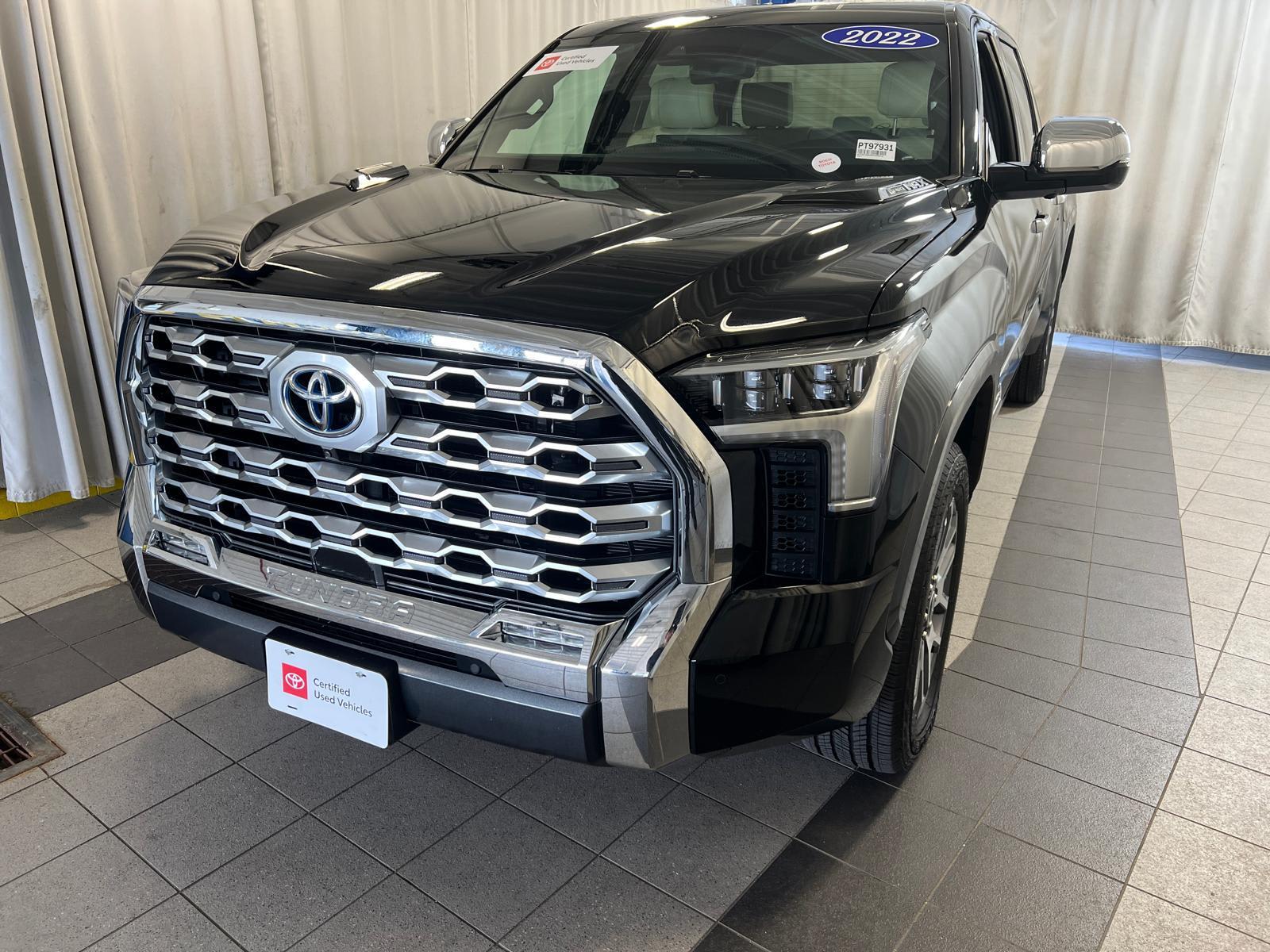 used 2022 Toyota Tundra car, priced at $55,888