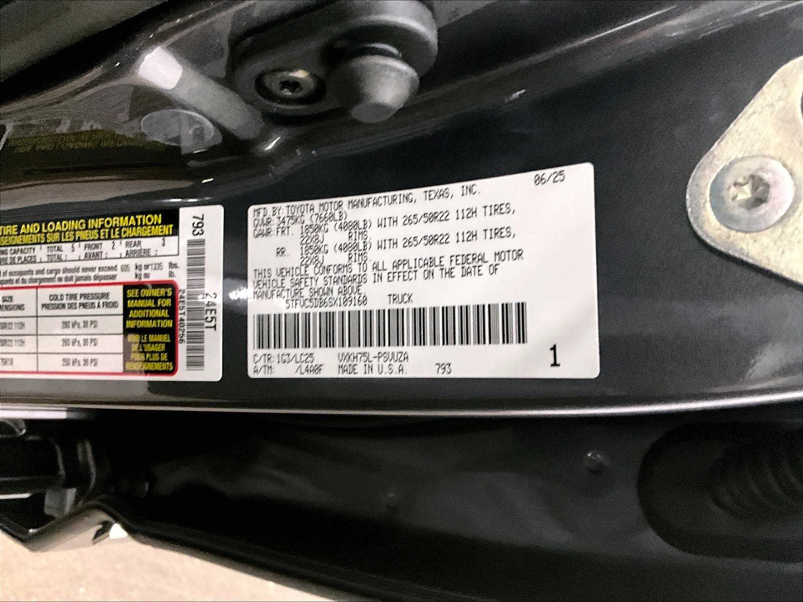 new 2025 Toyota Tundra car, priced at $78,968