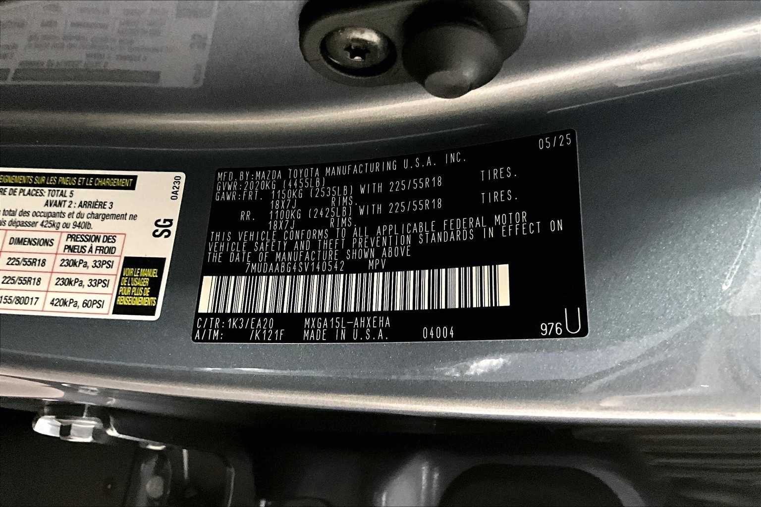 new 2025 Toyota Corolla Cross car, priced at $32,542