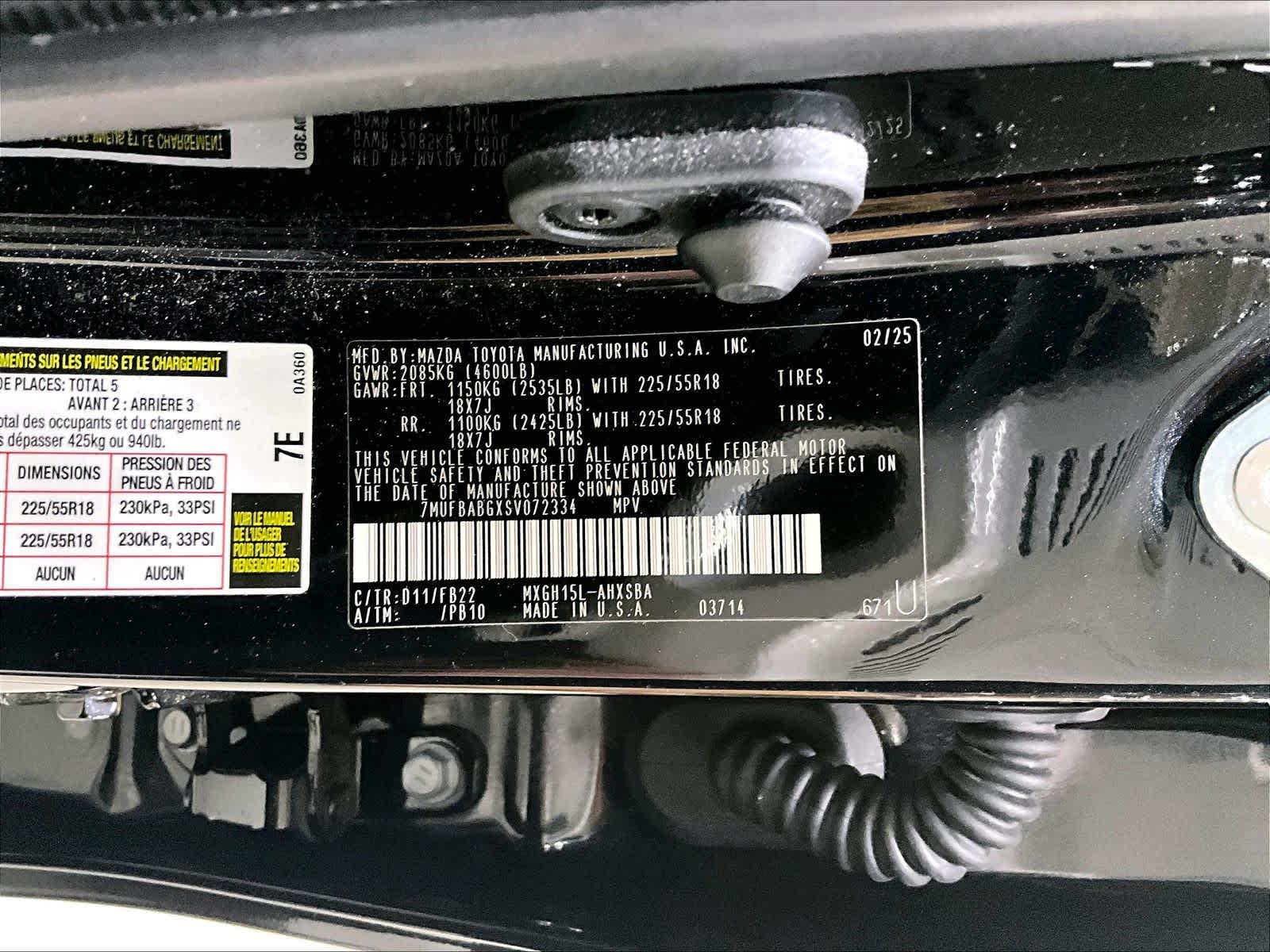 used 2025 Toyota Corolla Cross car, priced at $31,441