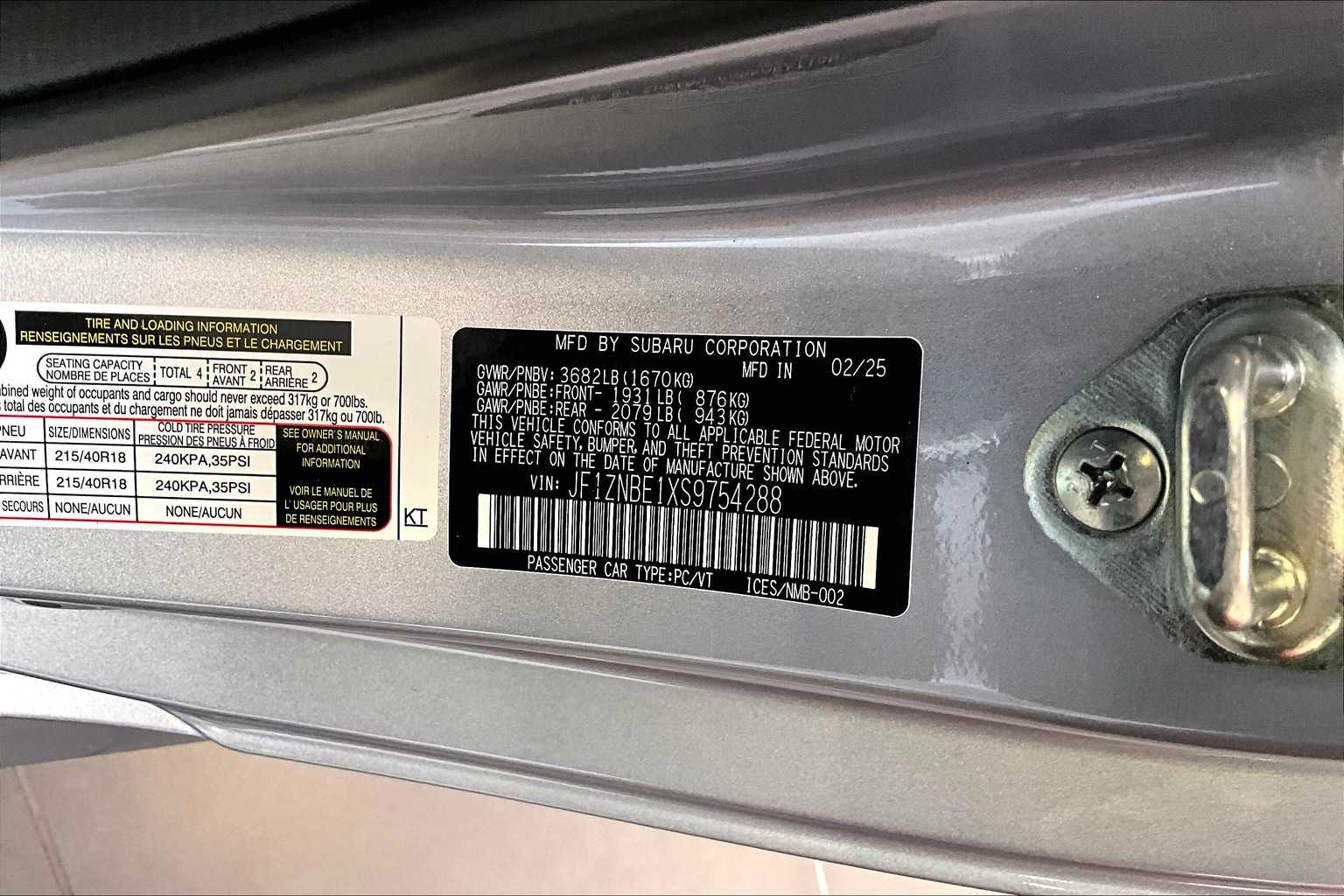 new 2025 Toyota GR86 car, priced at $34,387