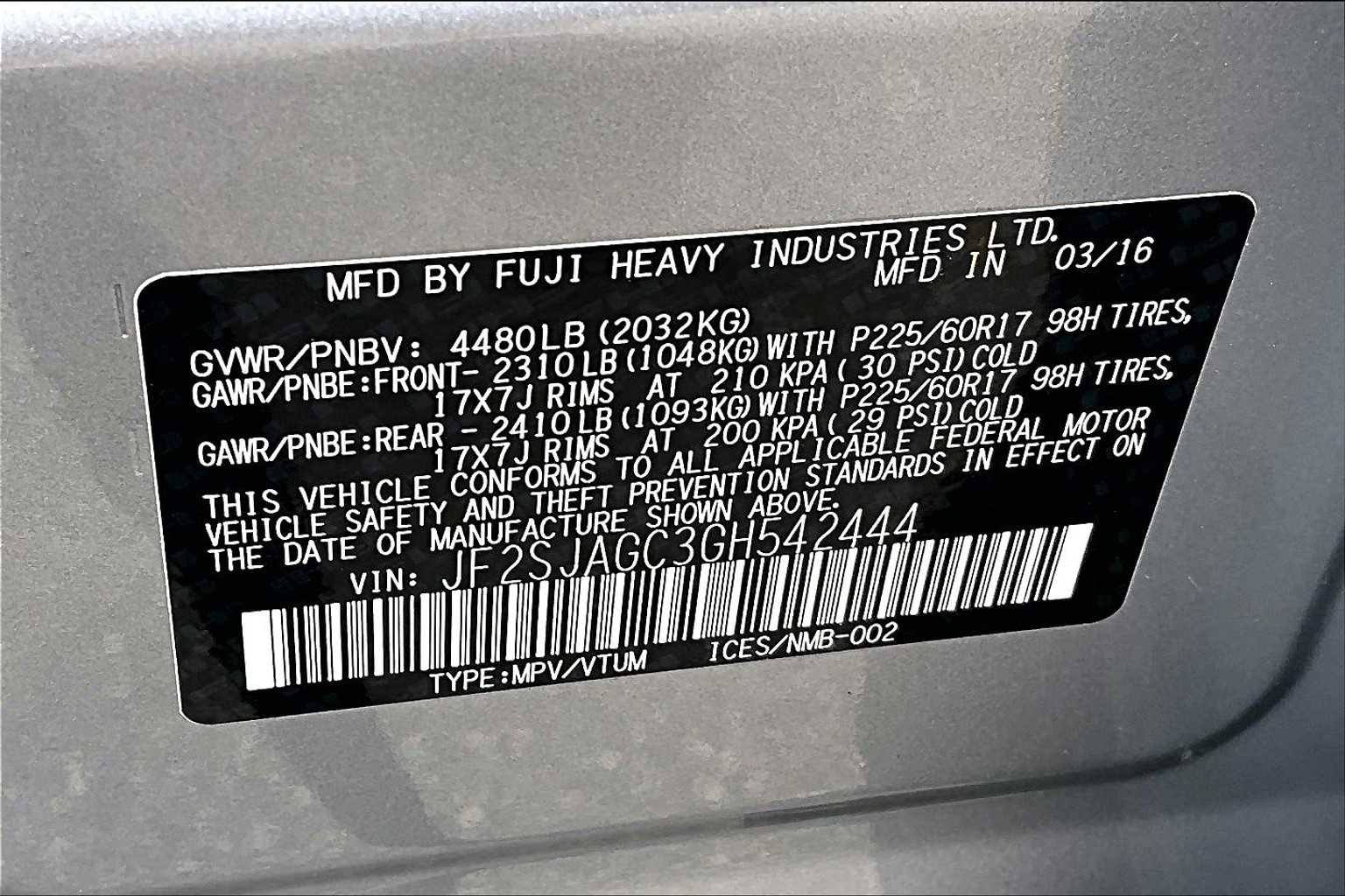 used 2016 Subaru Forester car, priced at $18,488