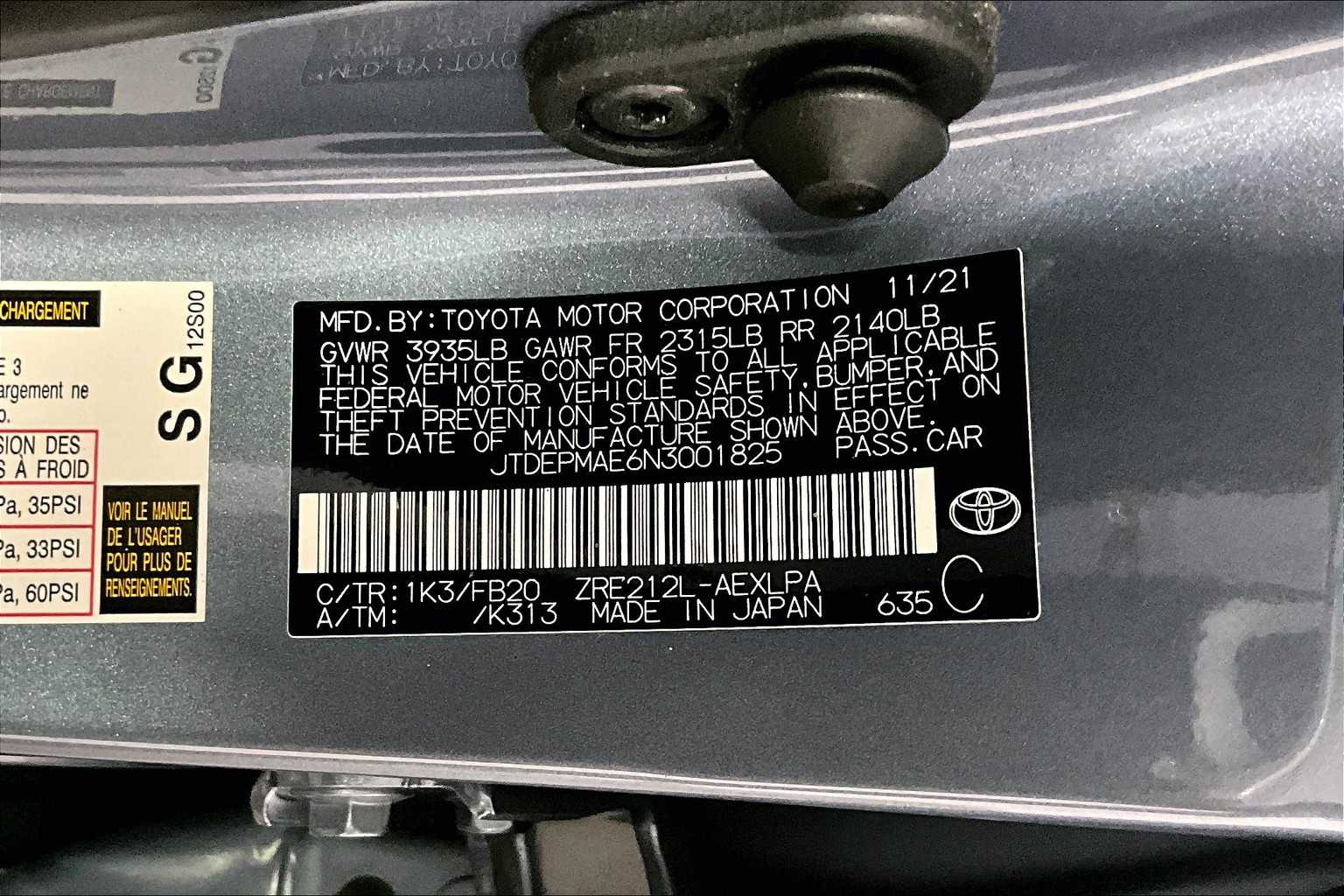 used 2022 Toyota Corolla car, priced at $20,277