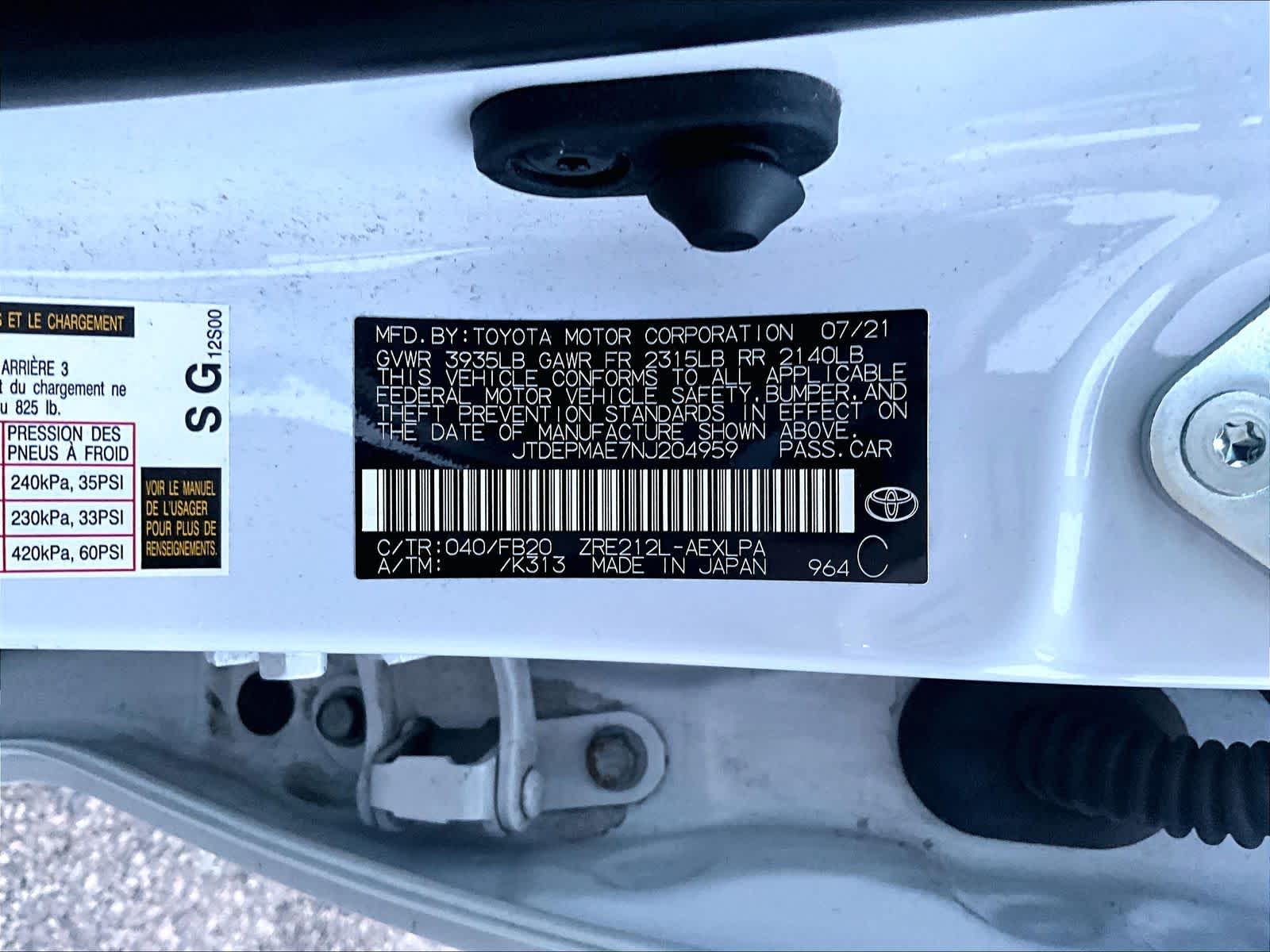 used 2022 Toyota Corolla car, priced at $19,743