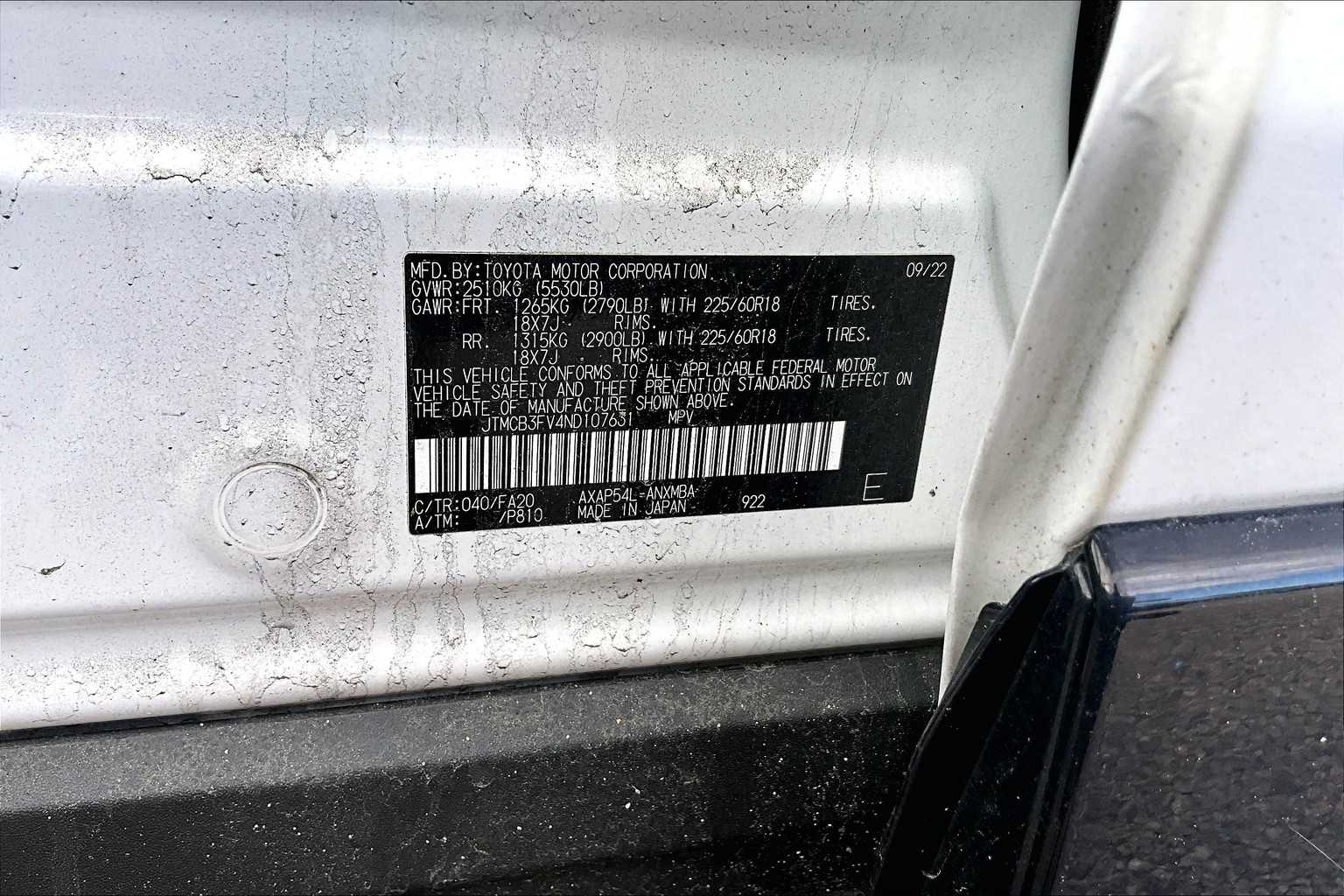 used 2022 Toyota RAV4 Prime car, priced at $35,535
