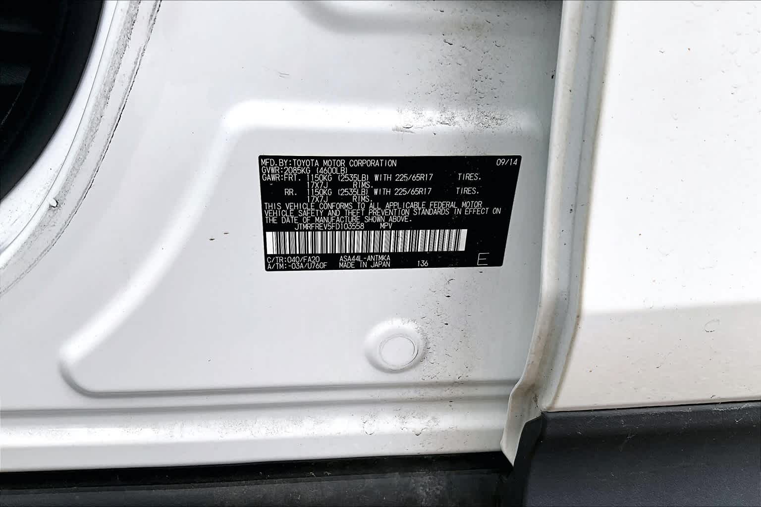 used 2015 Toyota RAV4 car, priced at $16,588