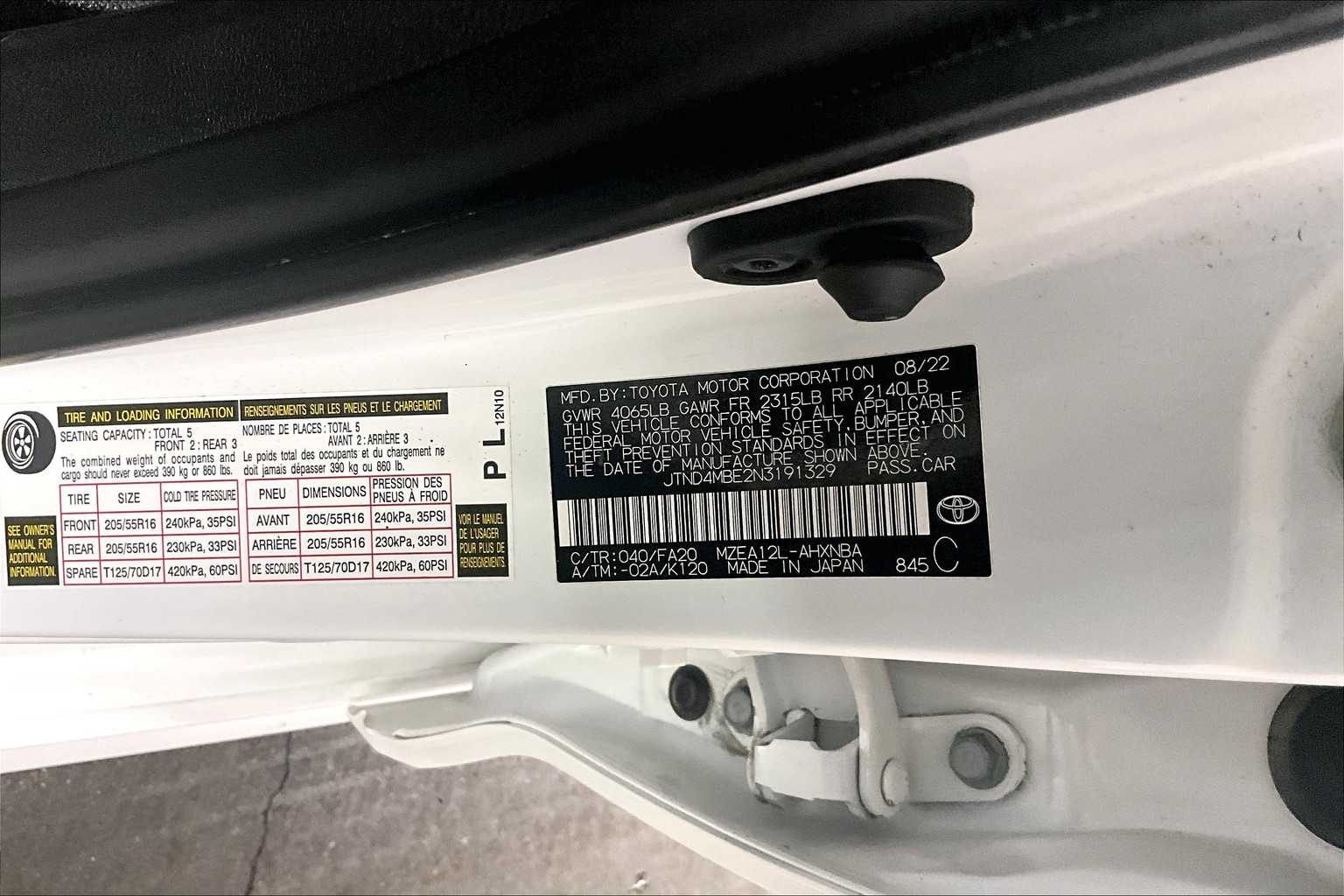 used 2022 Toyota Corolla car, priced at $20,278