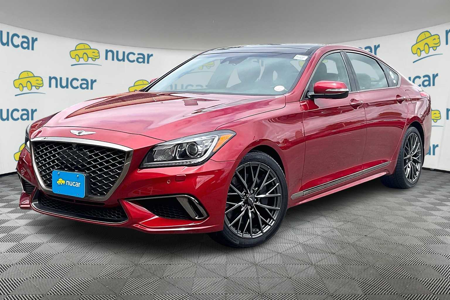 used 2020 Genesis G80 car, priced at $27,486