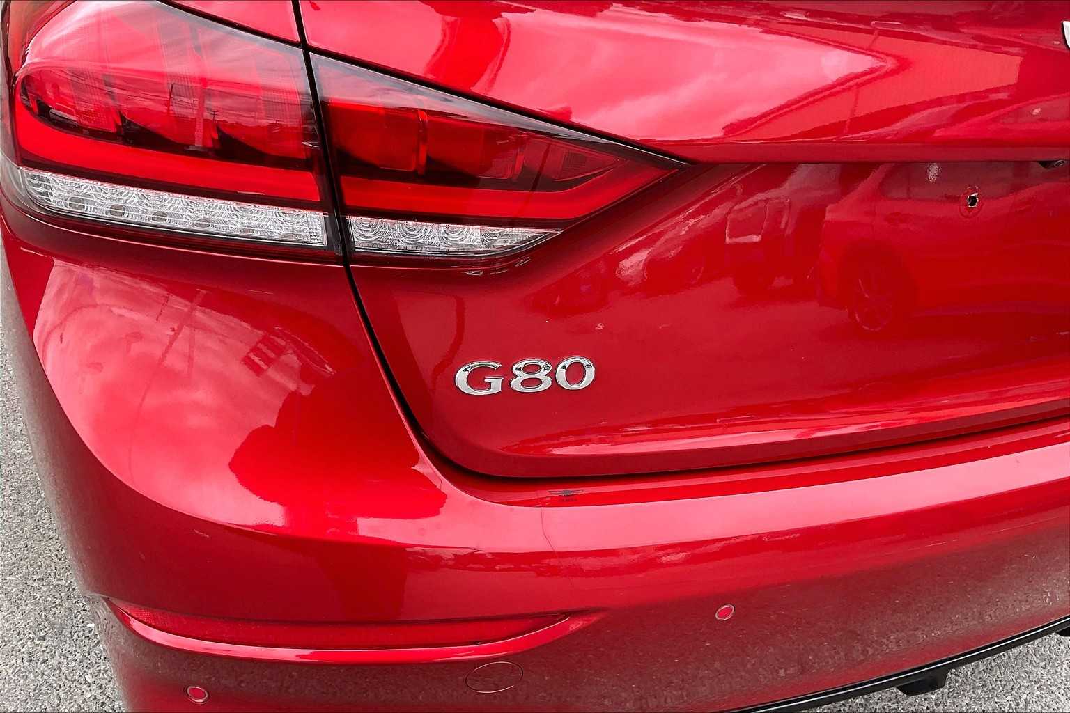 used 2020 Genesis G80 car, priced at $27,486