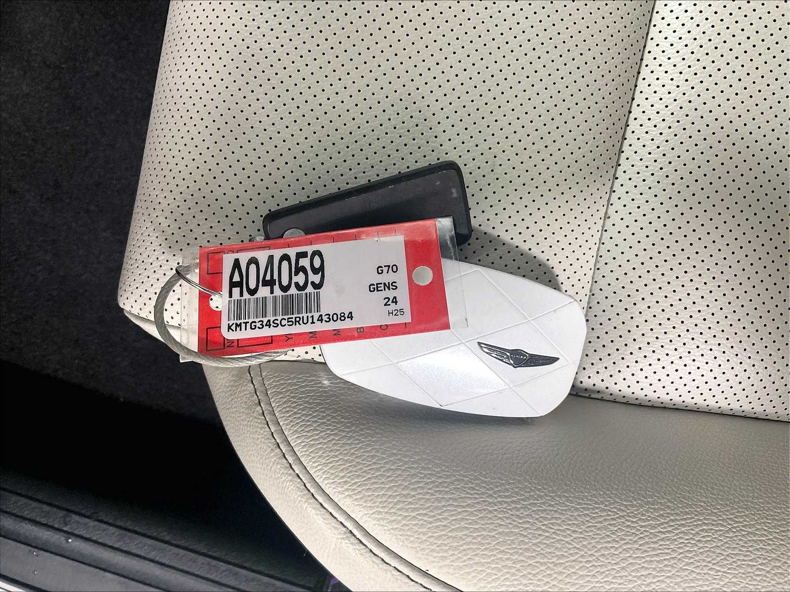 used 2024 Genesis G70 car, priced at $33,324