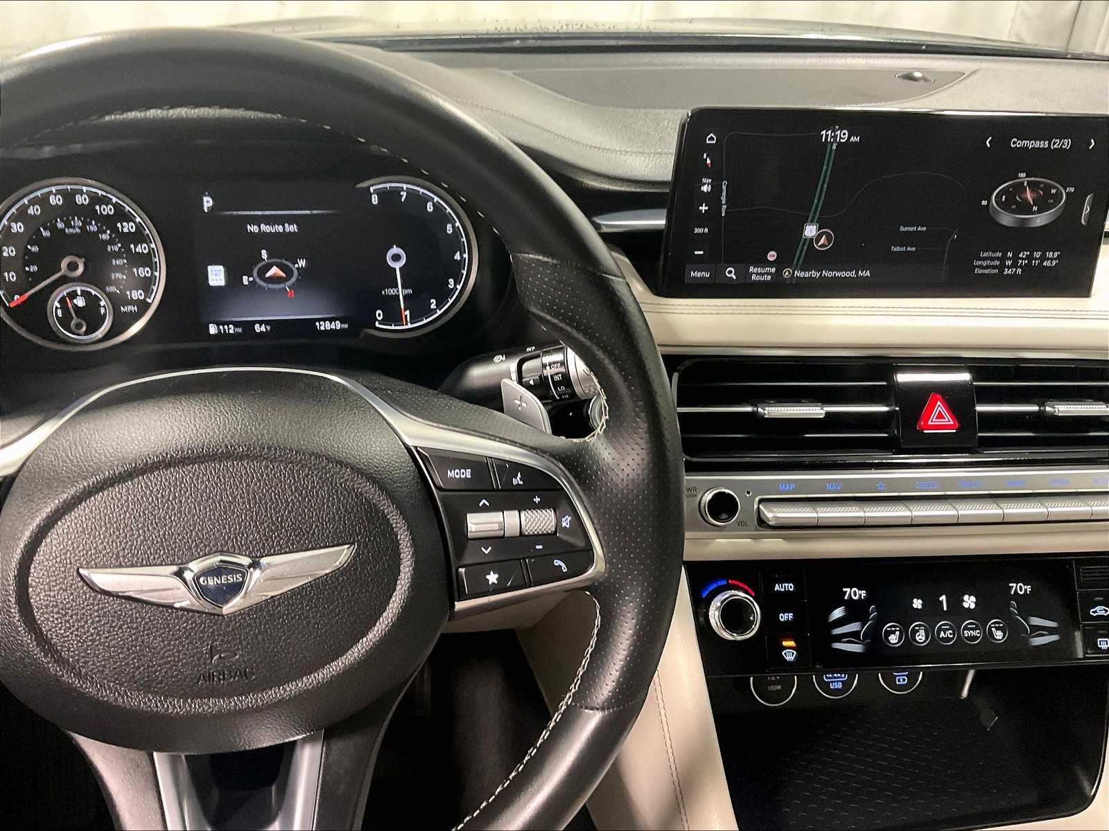 used 2024 Genesis G70 car, priced at $33,324