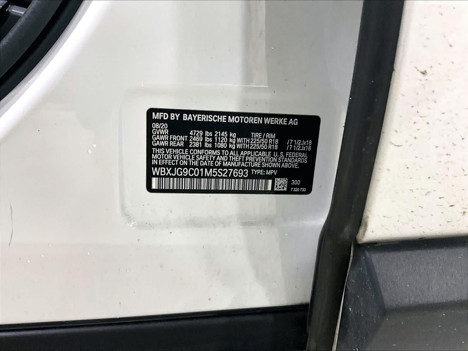 used 2021 BMW X1 car, priced at $20,027