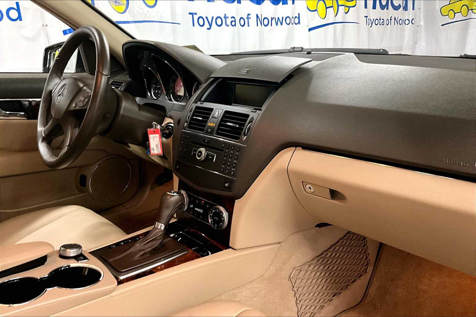 used 2010 Mercedes-Benz C-Class car, priced at $12,215