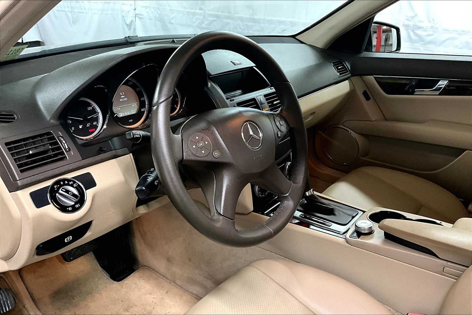used 2010 Mercedes-Benz C-Class car, priced at $12,215